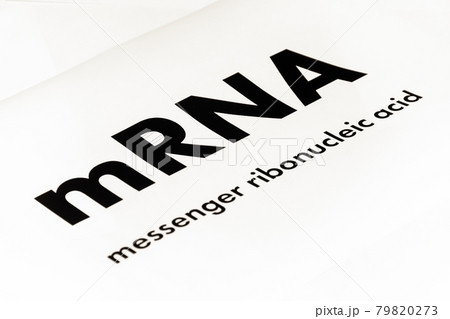 mRNA メッセンジャーRNA 79820273