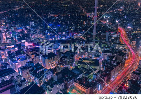 池袋・都市夜景<看板消去済み> 池袋・都市夜景<看板消去済み> 79823036