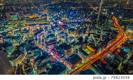 池袋・都市夜景<看板消去済み> 池袋・都市夜景<看板消去済み> 79823039