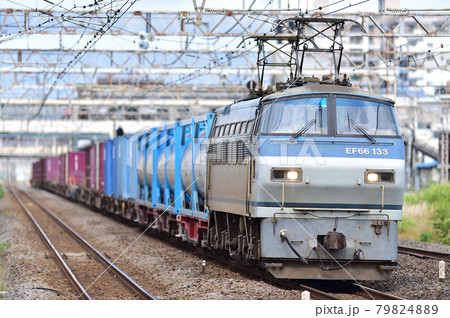 東海道本線　平塚　JR貨物　EF66-133（吹田） 79824889