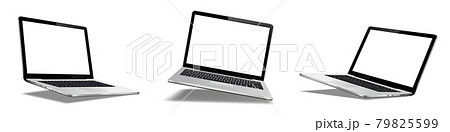 Laptop mock up with blank screen 79825599