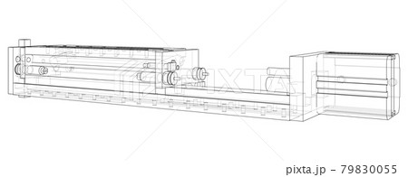 Abstract industry object concept. Vector 79830055