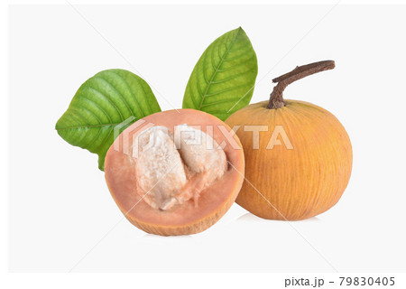 Santol fruit isolated on white background 79830405