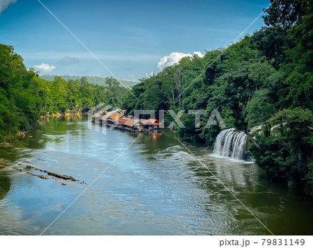 Sai Yok Yai in Sai Yok national park, in Kanchanaburi, Thailand 79831149