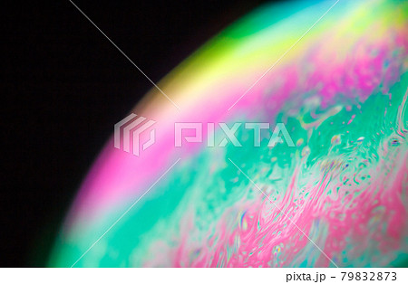Multicolored soap bubble abstract background Multicolored soap bubble abstract background 79832873