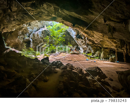 Phraya Nakhon Cave, Khua Kharuehat pavillion temple in Khao Sam Roi Yot National Park in Prachuap 79833243