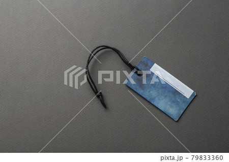 Blank tag tied with string. Blank tag tied with string. 79833360