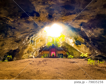 Phraya Nakhon Cave, Khua Kharuehat pavillion temple in Khao Sam Roi Yot National Park in Prachuap 79835256