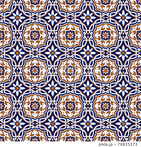 Talavera pattern. Moroccan tile mosaic.  79835373