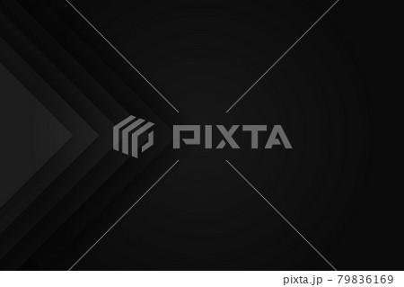 Modern Black abstract design geometric background, paper style 79836169