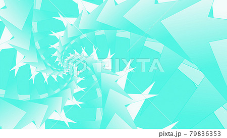 CGスター　多数の星形で構成されたジオメトリック背景素材 79836353