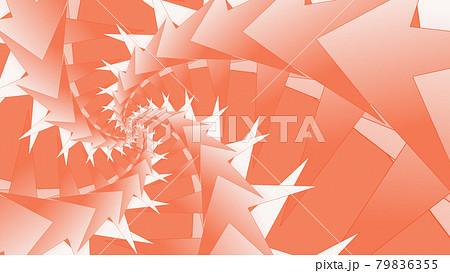 CGスター　多数の星形で構成されたジオメトリック背景素材 79836355