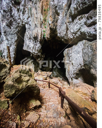 Phraya Nakhon Cave, Khua Kharuehat pavillion temple in Khao Sam Roi Yot National Park in Prachuap 79836495