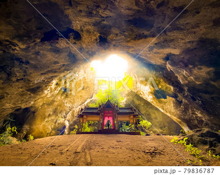 Phraya Nakhon Cave, Khua Kharuehat pavillion temple in Khao Sam Roi Yot National Park in Prachuap 79836787