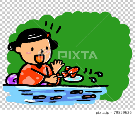 夜市浴衣撈金魚，兒童協會，PTA活動♪兒童快樂♡ 79839626