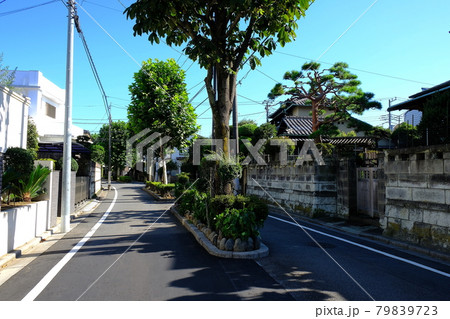 東京都板橋区ときわ台2丁目の住宅街 東京都板橋区ときわ台2丁目の住宅街 79839723