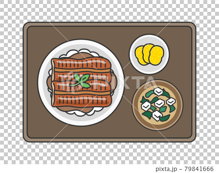 鰻魚飯套餐的插圖 鰻魚飯套餐的插圖 79841666