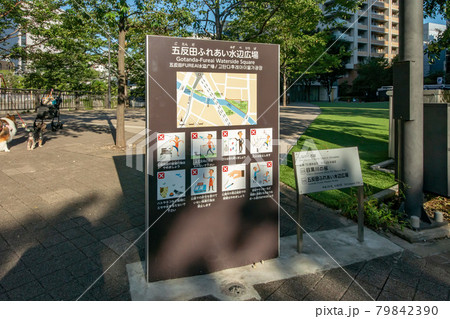 東京都品川区の五反田ふれあい水辺広場 東京都品川区の五反田ふれあい水辺広場 79842390