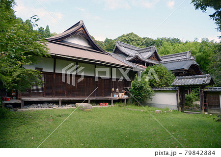 法明院　庭園と書院　滋賀県大津市 79842884