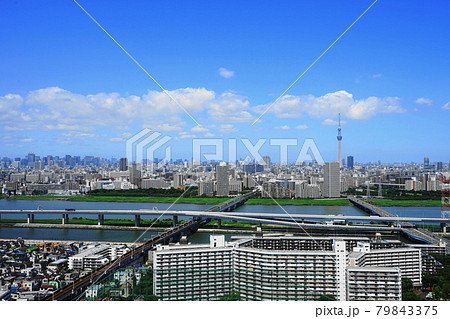 7月　江戸川119池袋方面と都営地下鉄新宿線･タワーホール船堀 79843375