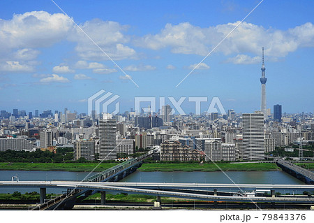 7月　江戸川120池袋方面と都営地下鉄新宿線･タワーホール船堀 79843376