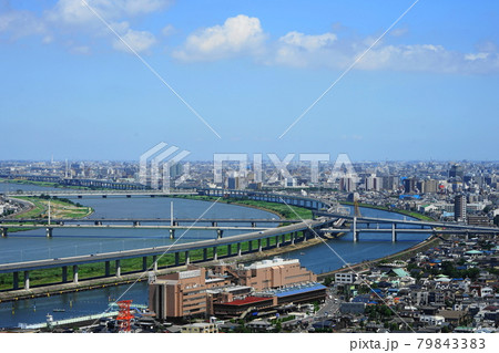 7月　江戸川112荒川と中川･タワーホール船堀展望室 79843383