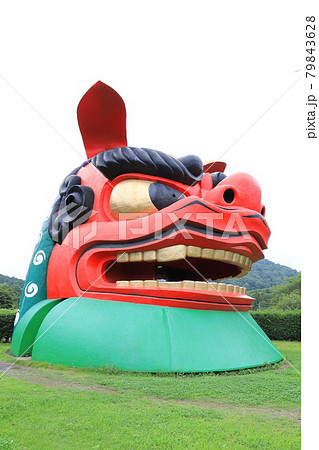 常陸風土記の丘　獅子頭展望台　茨城県石岡市　　　 79843628