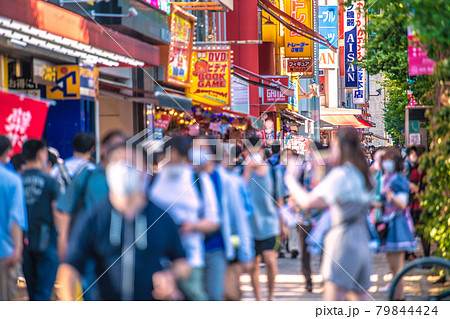 日本の東京都市景観 4度目宣言下。衝撃の1410人。拝金五輪“狂行”、秋葉原の人流大爆発=7月17日 日本の東京都市景観 4度目宣言下。衝撃の1410人。拝金五輪“狂行”、秋葉原の人流大爆発=7月17日 79844424