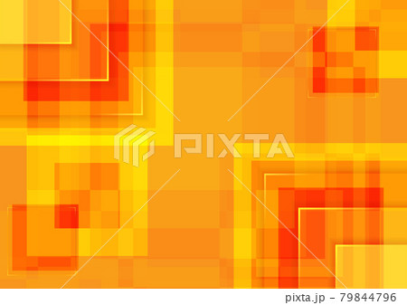 Abstract background. Orange pattern square shapes design. Modern vector illustrator 79844796