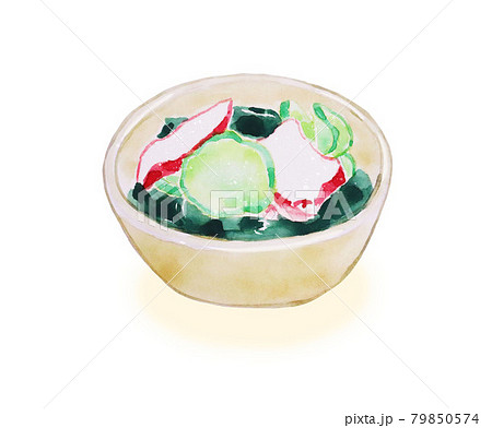 タコの酢の物 79850574