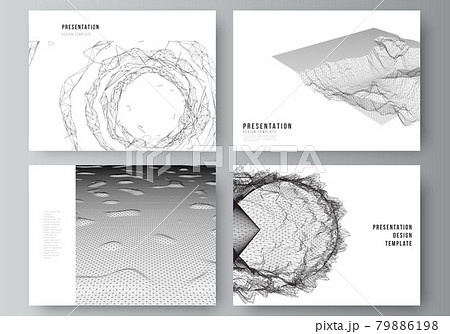 Vector layout of presentation slides design business templates, template for brochure, cover, business report. Abstract 3d digital backgrounds for futuristic minimal technology concept design. Vector layout of presentation slides design business templates, template for brochure, cover, business report. Abstract 3d digital backgrounds for futuristic minimal technology concept design. 79886198