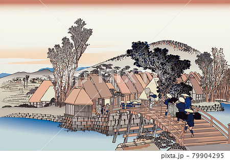 東海道五十三次/保土ヶ谷 新町橋 東海道五十三次/保土ヶ谷 新町橋 79904295