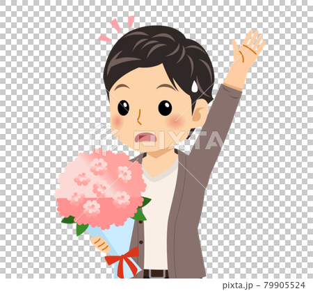 Young man in a cardigan 79905524