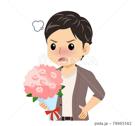 カーディガンを着た若い男性 カーディガンを着た若い男性 79905562