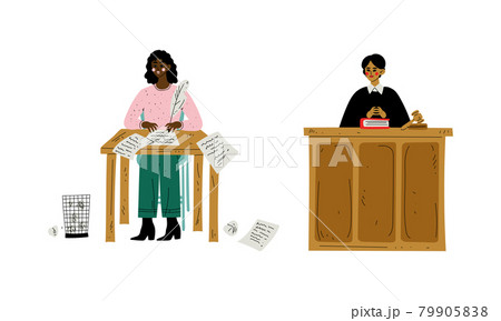 Woman Engaged in Different Profession as Gender or Sexual Equality Vector Set Woman Engaged in Different Profession as Gender or Sexual Equality Vector Set 79905838
