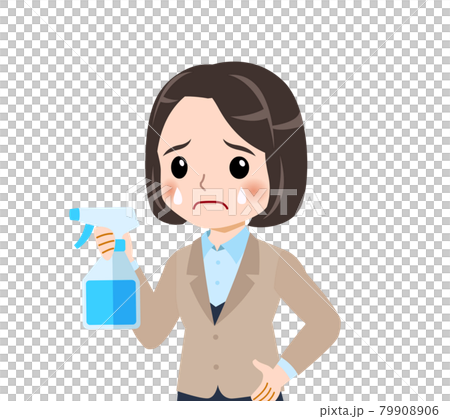 Woman in beige suit Woman in beige suit 79908906