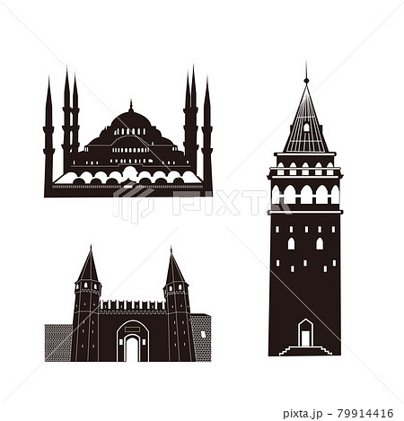 イスタンブールシンボル建物 79914416