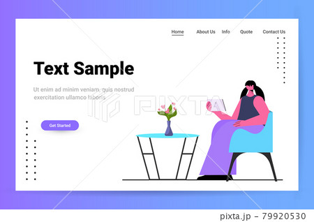 young woman using tablet pc social media network online communication concept full length young woman using tablet pc social media network online communication concept full length 79920530