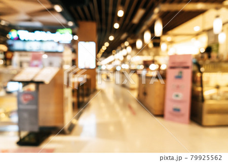abstract blur shopping mall 79925562