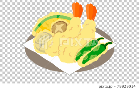 Illustration of tempura 79929014