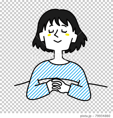 一個女人睡在蒲團上 一個女人睡在蒲團上 79934860