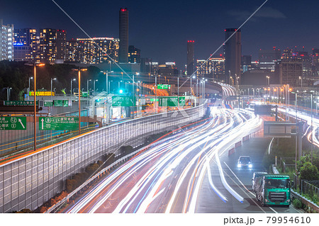 《東京都》交通イメージ・首都高速湾岸線大井埠頭 79954610
