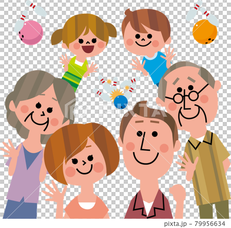 家族でボウリング 79956634