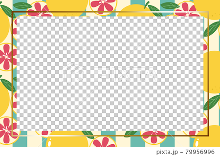 Grapefruit frame rectangular gold 79956996