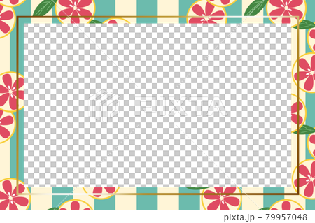 Grapefruit frame 3 rectangular gold 79957048