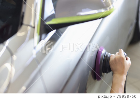 Polishing machine for polishing cars and removing scratches 79958750