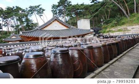 秋 寺院 蓮 79959203