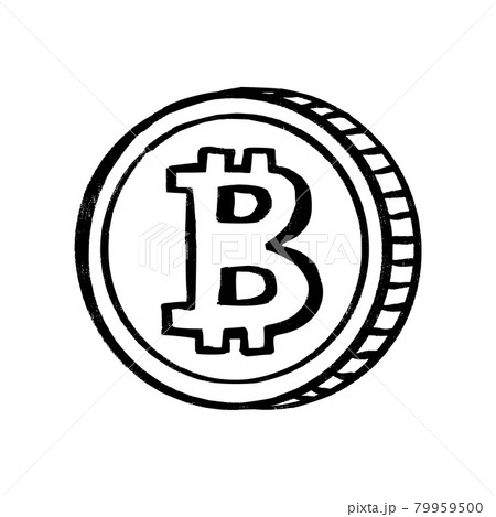Bitcoin cryptocurrency vector sketch icon. Isolated crypto money sign. Blockchain technology doodle design element Bitcoin cryptocurrency vector sketch icon. Isolated crypto money sign. Blockchain technology doodle design element 79959500