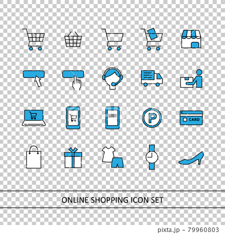 Online shopping (online shopping) illustration... - Stock Illustration  [79960803] - PIXTA