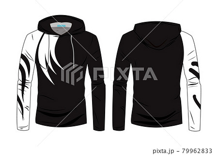 hood jacket coat template. sweatshirt casual clothes with cotton and Long sleeve for sports walking. Fashion technical sketch hoodie with Track front and back view. hood jacket coat template. sweatshirt casual clothes with cotton and Long sleeve for sports walking. Fashion technical sketch hoodie with Track front and back view. 79962833